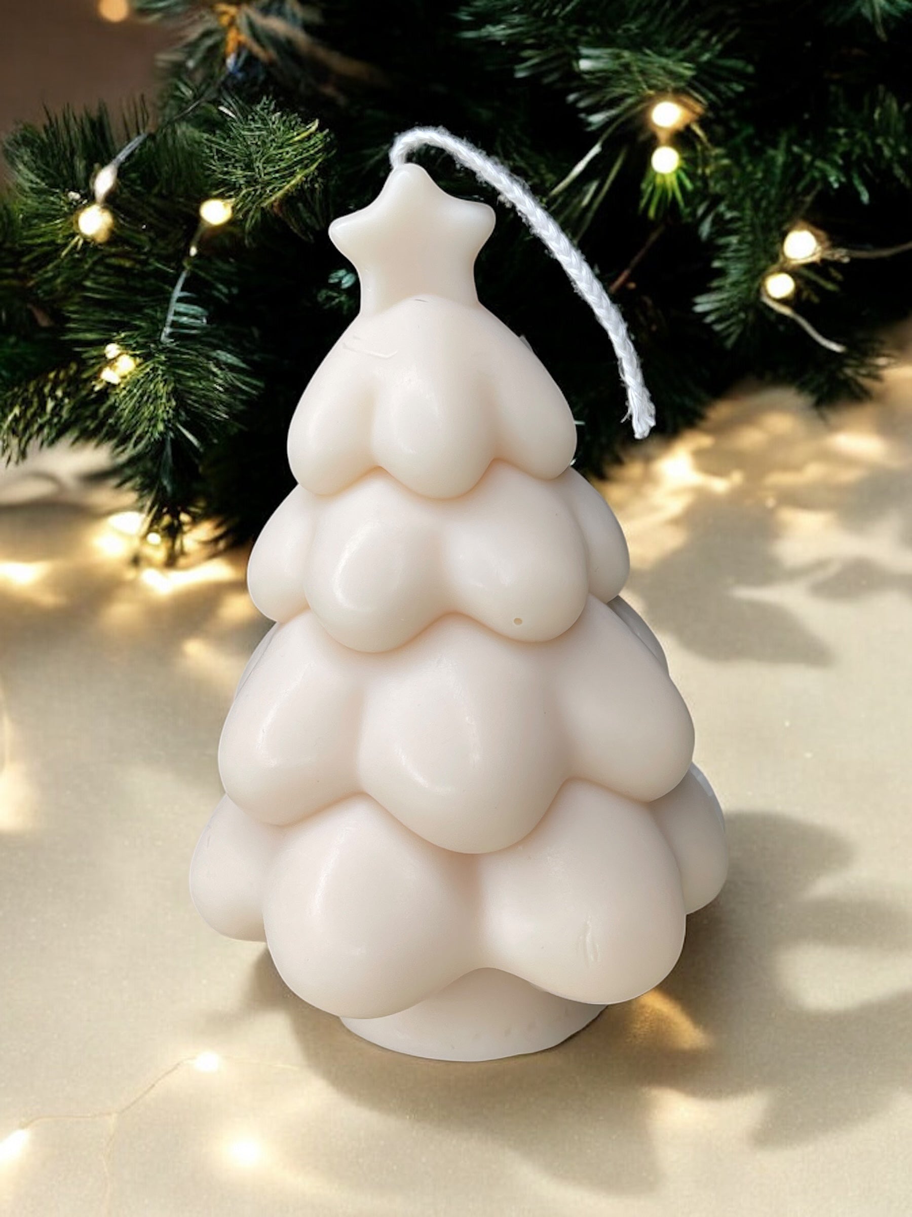 DECORATIVE CANDLE - BUBBLE CHRISTMAS TREE