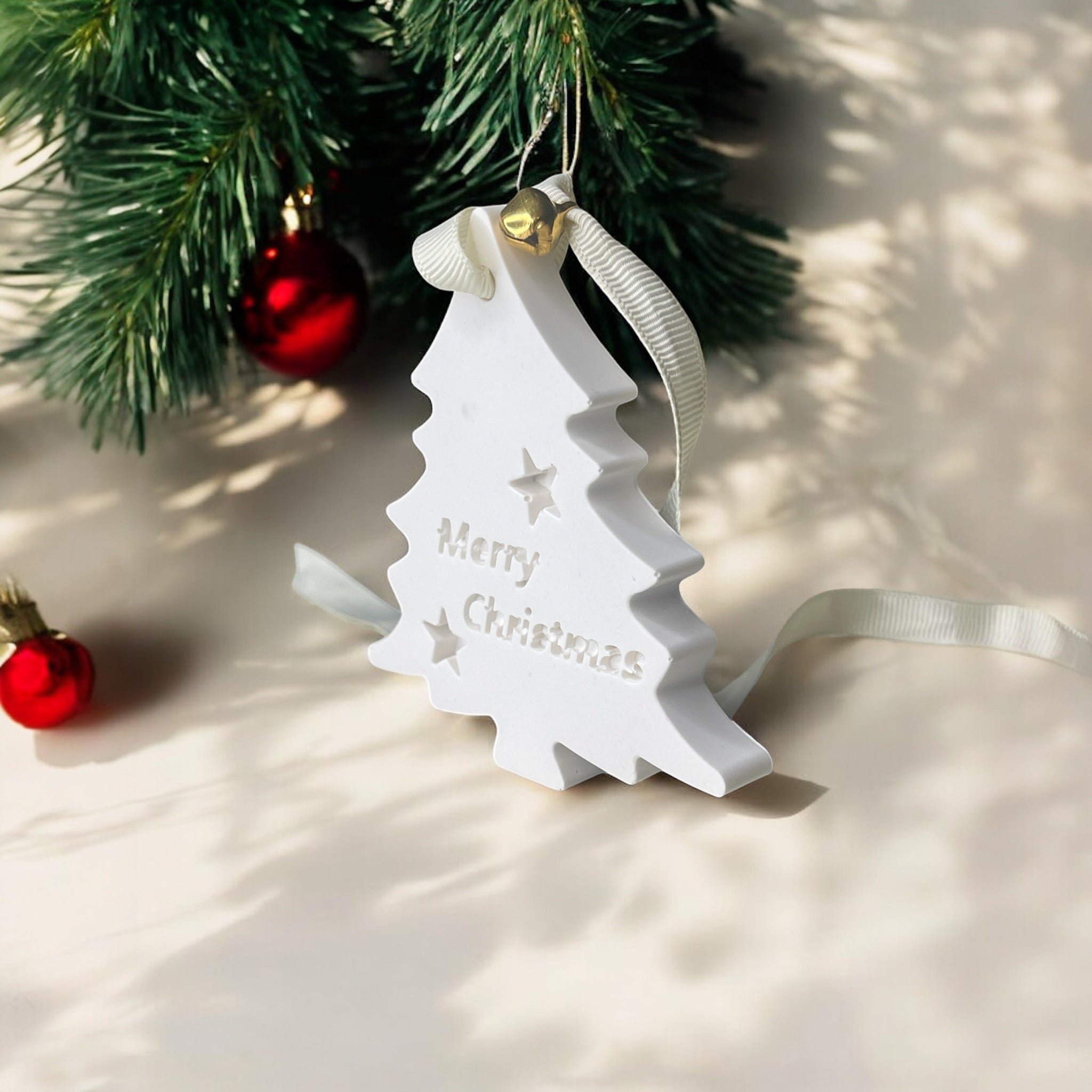 JESMONITE CHRISTMAS TREE ORNAMENT