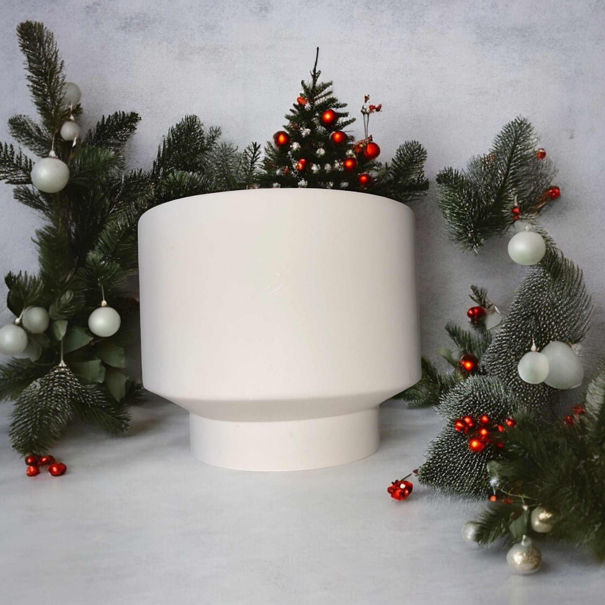 JESMONITE CANDLE - TIERED CHRISTMAS CANDLE