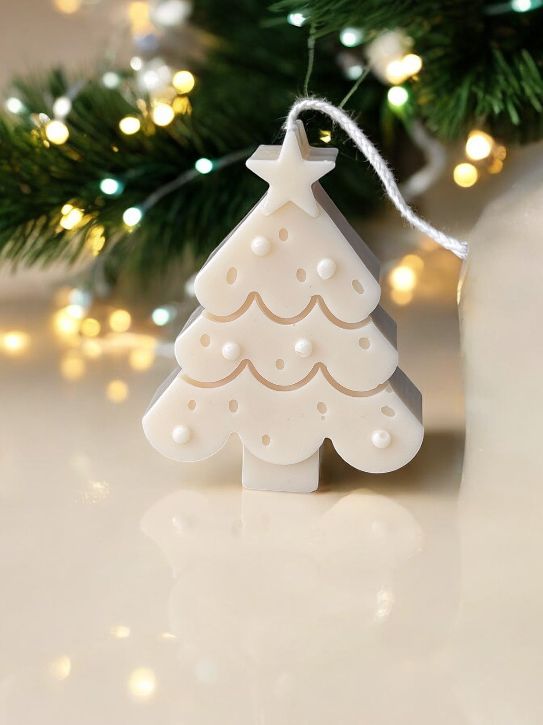 DECORATIVE CANDLE - EXTRA SMALL CHRISTMAS TREE