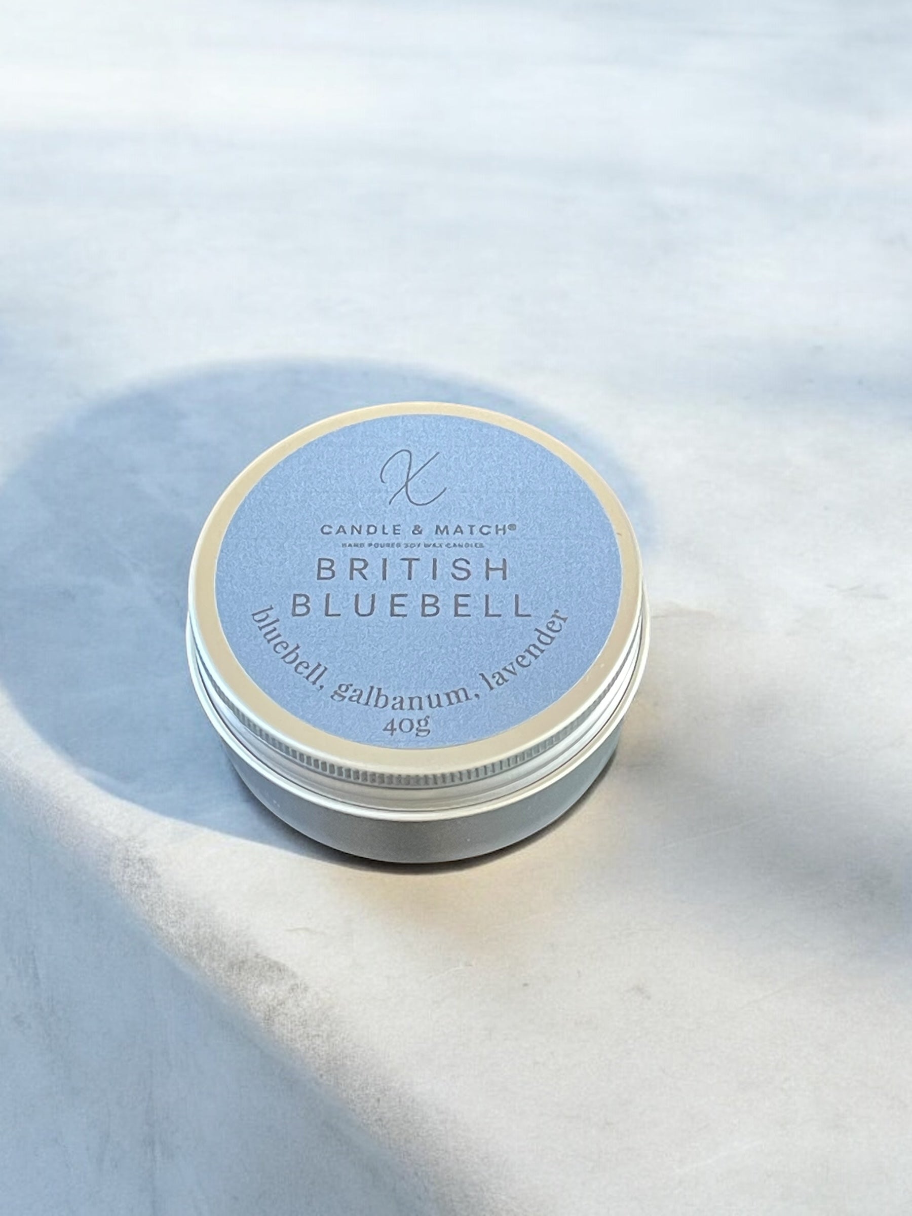 Sample candle - British Bluebell