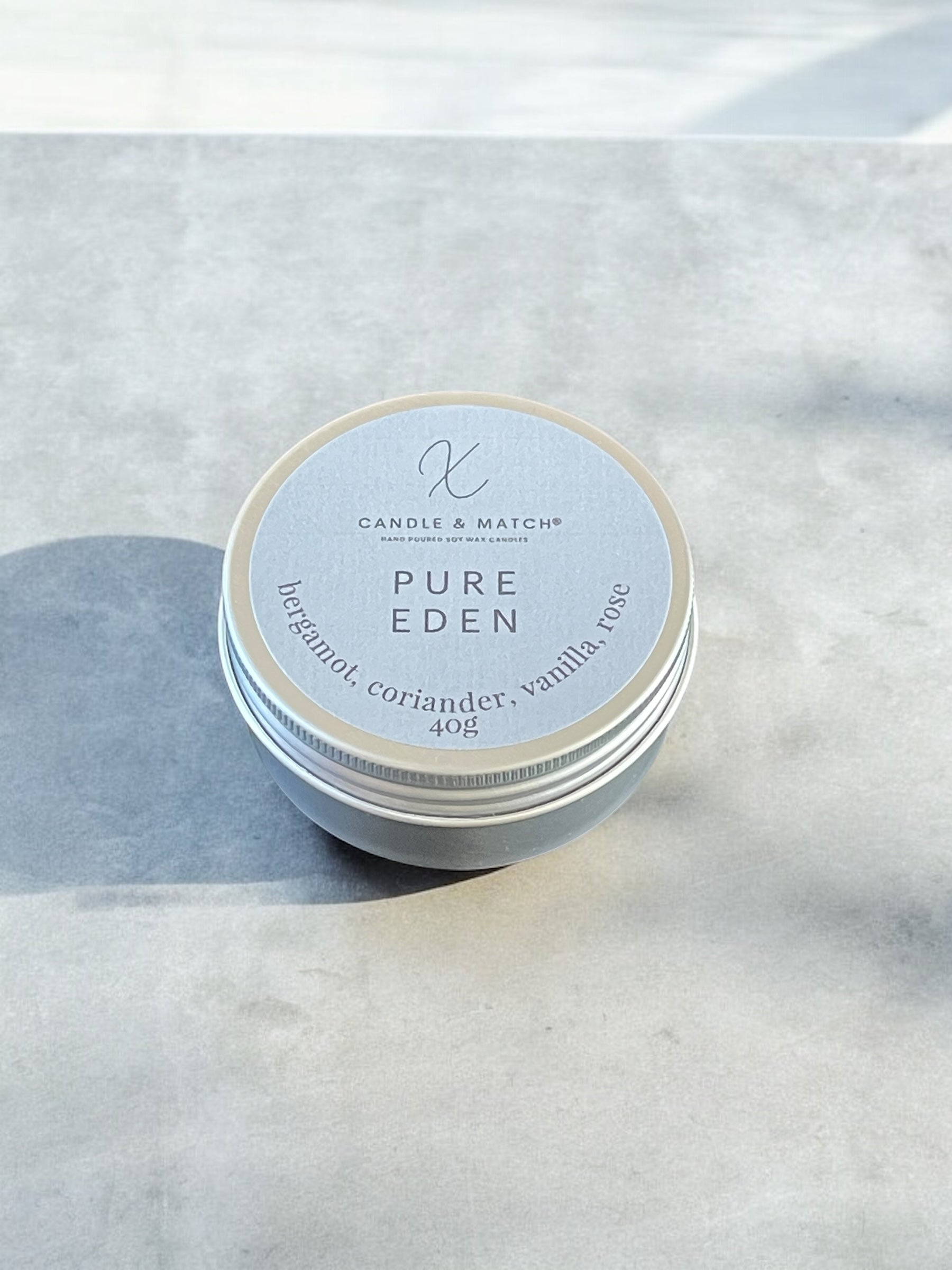 Sample candle - Pure Eden