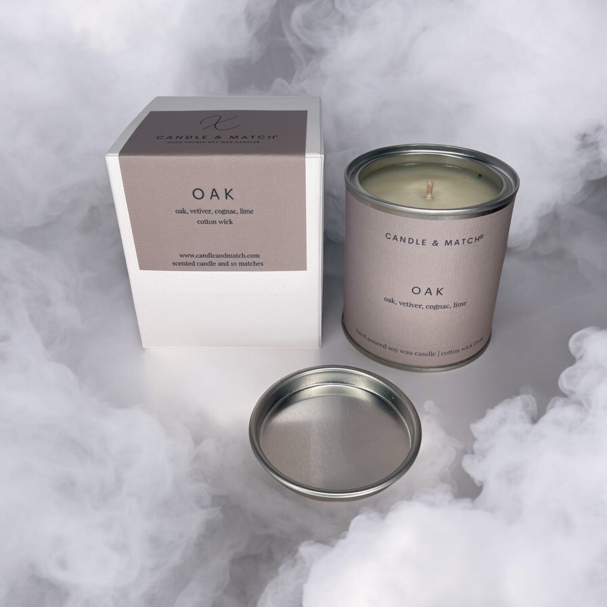 Oak Cotton Wick Candle