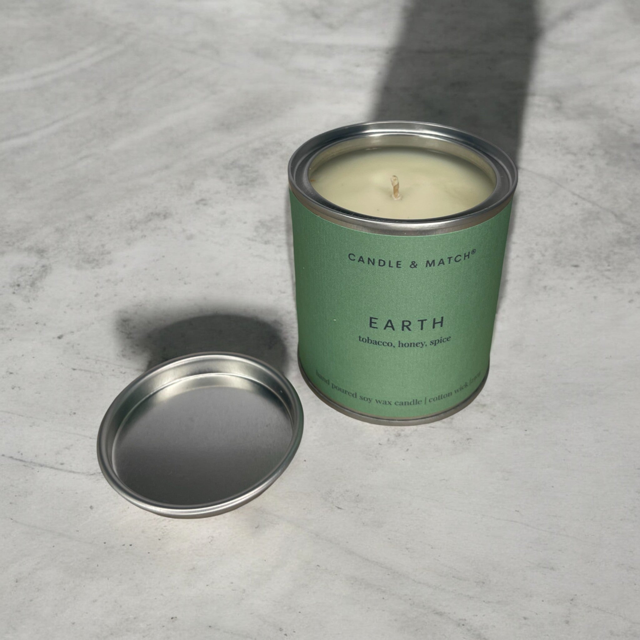 Earth Cotton Wick Candle