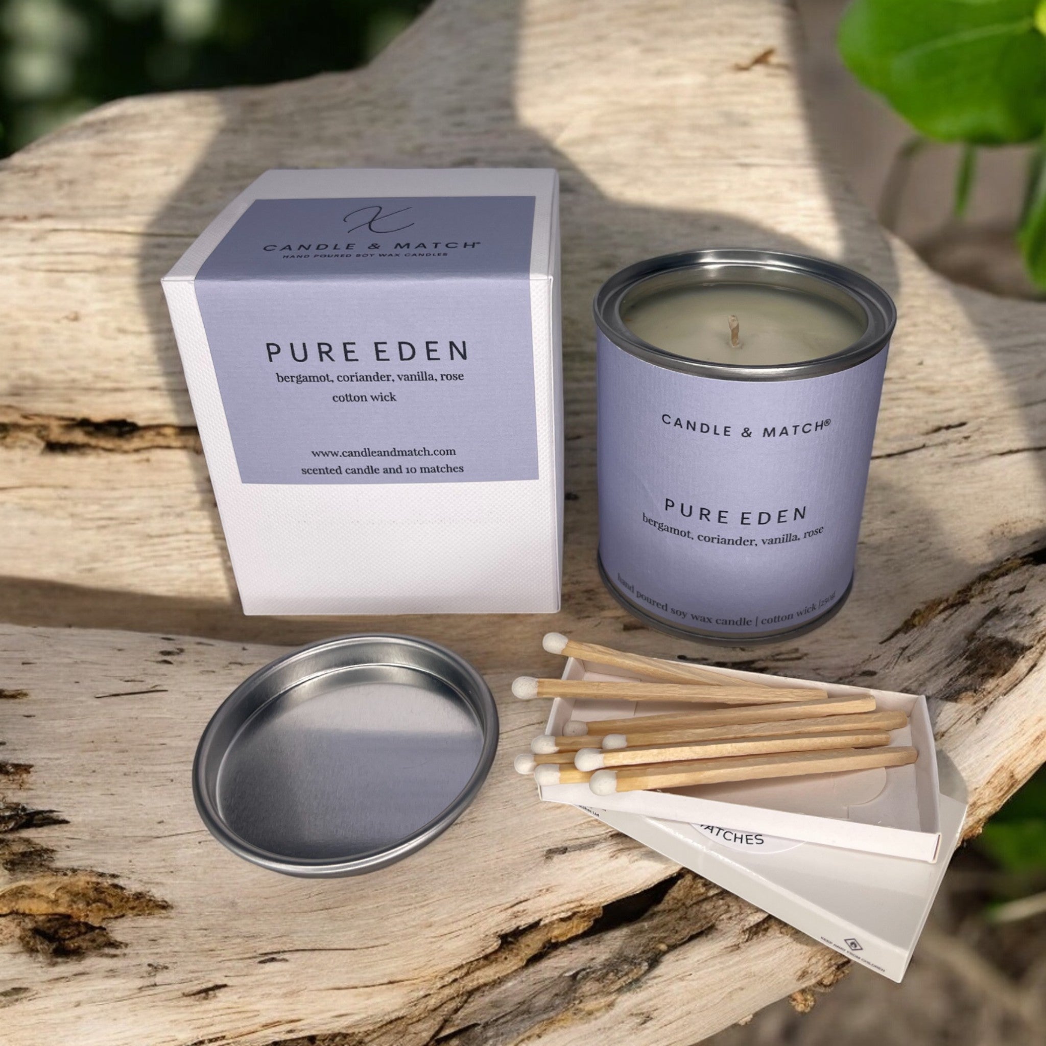 Pure Eden Cotton Wick Candle