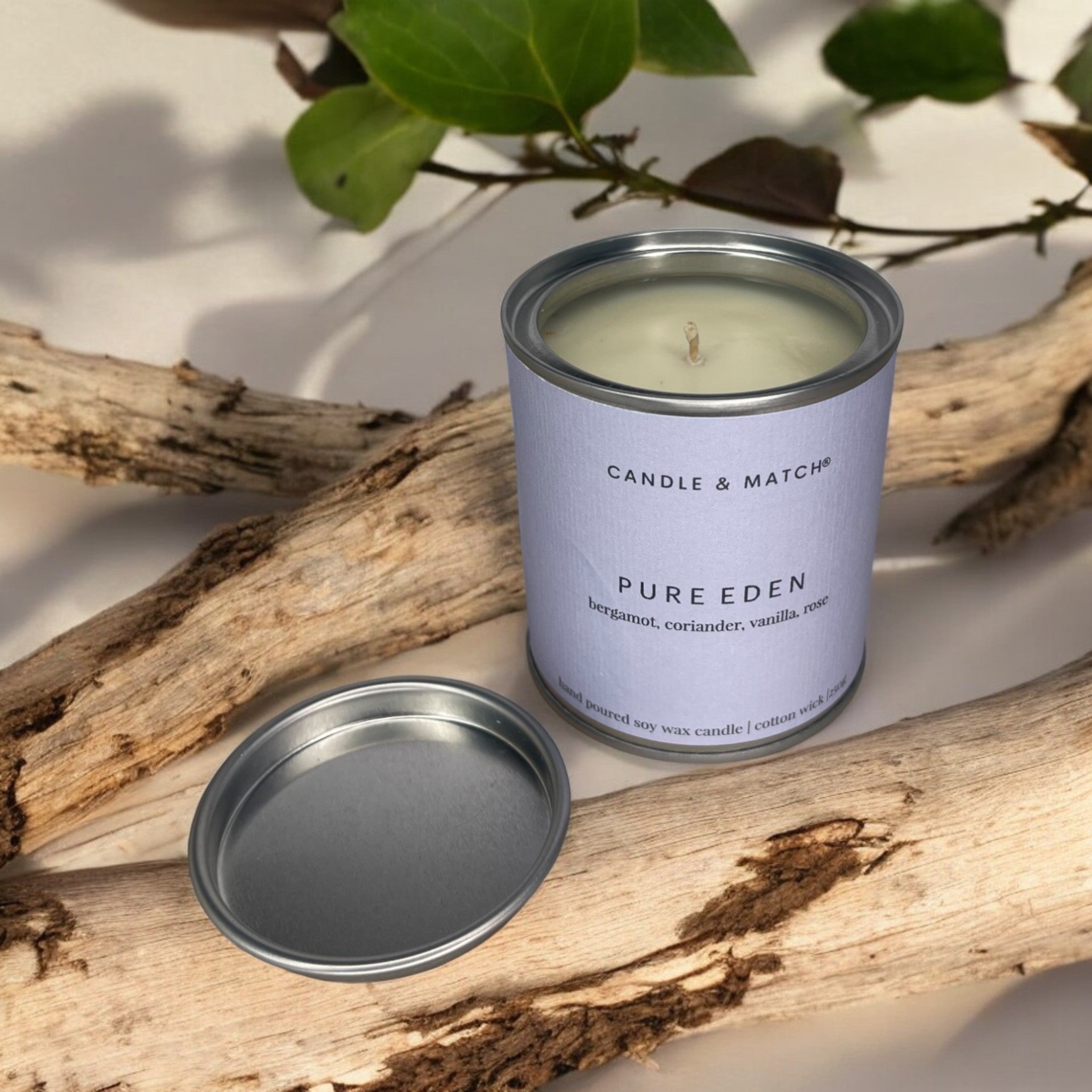 Pure Eden Cotton Wick Candle