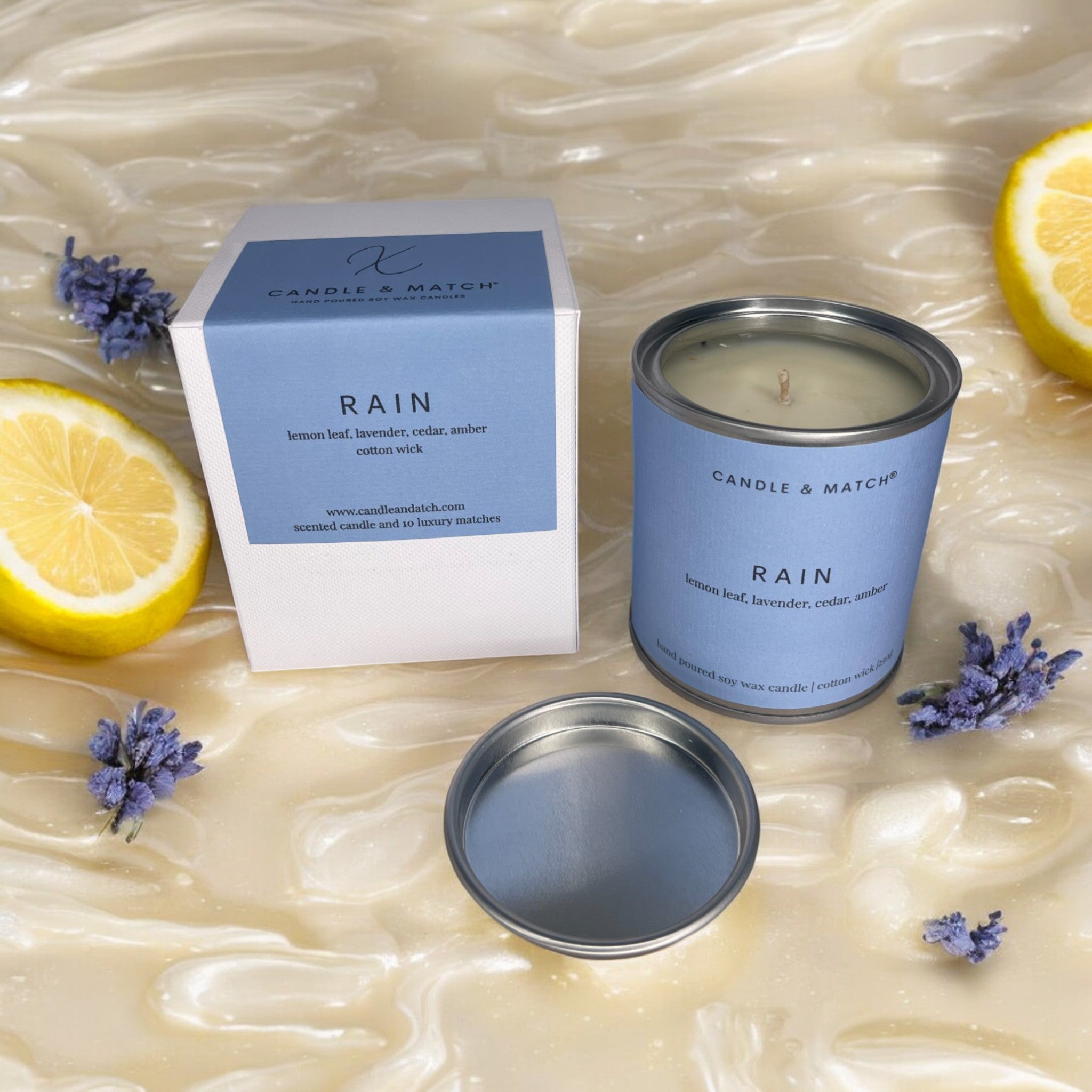 Rain Cotton Wick Candle